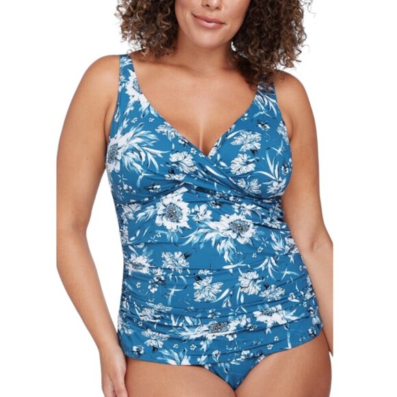 NWT Artesands Fleur Du Champ Delacroix D~G Cup Tankini Top-US 14 - Picture 1 of 7